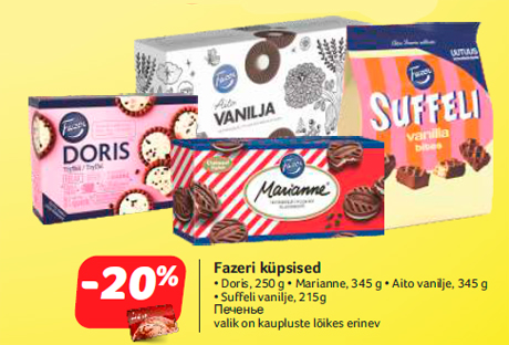 Fazeri küpsised -20%
