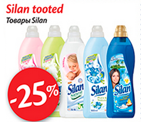 Silan tooted  -25%