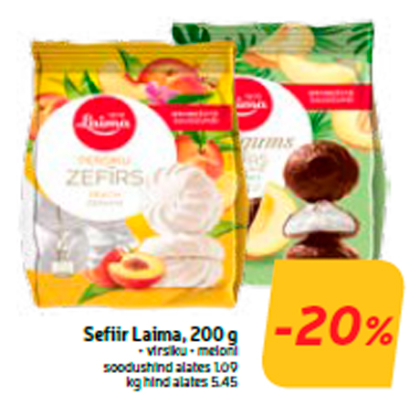 Зефир Laima, 200 г  -20%
