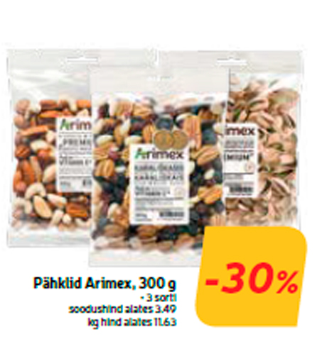 Орехи Arimex, 300 г  -30%
