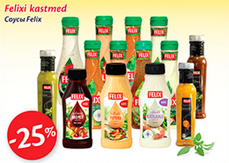 Felixi kastmed  -25%