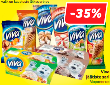 Viva jäätiste sari -35%