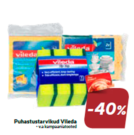 Принадлежности для чистки Vileda -40%
