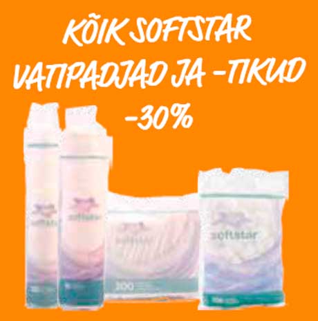 Все ватным тампоном и палочки SoftStart  -30%