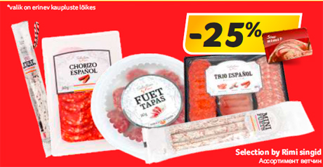 Selection by Rimi singid -25%