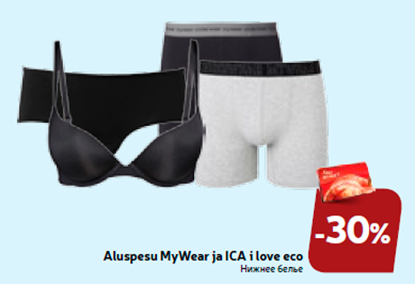 Aluspesu MyWear ja ICA i love eco  -30%