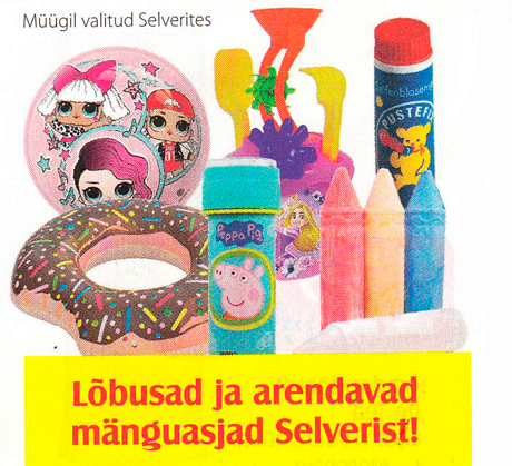 Lõbusad ja arendavad mänguasjad Selverist! 