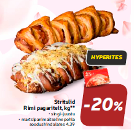 Штритсель Rimi pagaritelt, кг** -20%