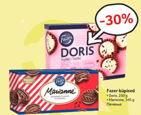 Fazer küpised  -30%