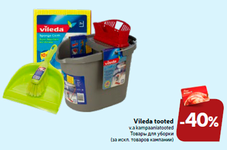 Vileda tooted  -40%