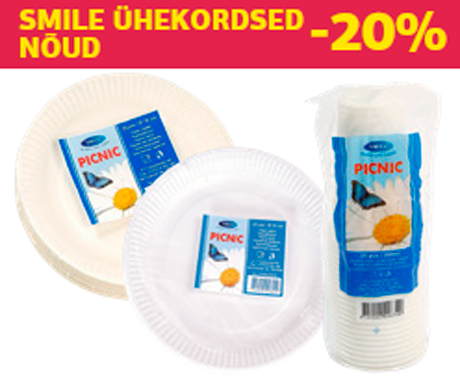 SMILE ÜHEKORDSED NÕUD  -20%