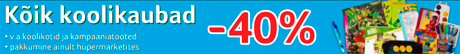 Kõik koolikaubad  -40%