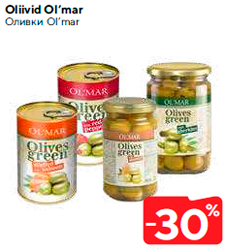 Oliivid Ol’mar  -30%