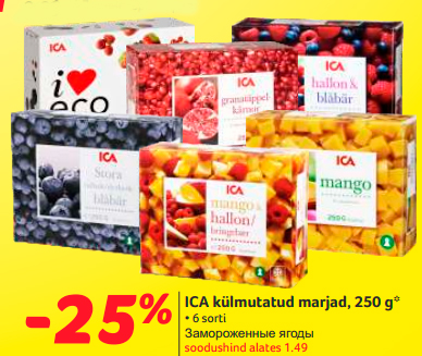 Замороженные ягоды
-25%