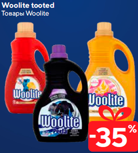 Woolite tooted  -35%