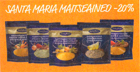 Специи SANTA MARIA -20%