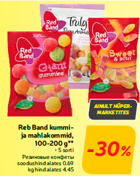 Резиновые конфеты  -30%