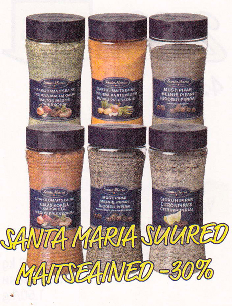 Специи Santa Maria  -30%