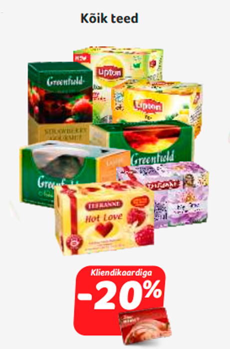 Kõik teed  -20%
