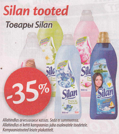 Silan tooted  -35%