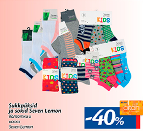 Колготки и носки Seven Lemon  -40%