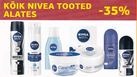 Все продукты от NIVEA -35%