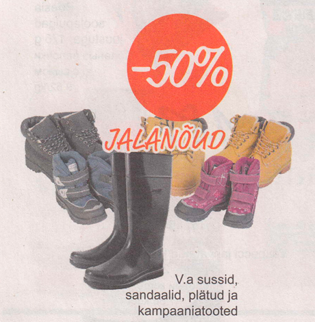 JALANÕUD  -50%