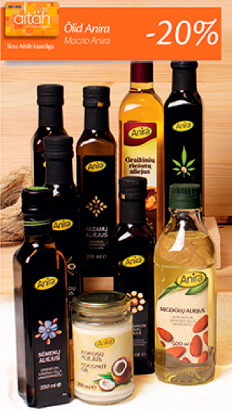 Масло Anira -20%
