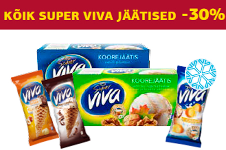 Все мороженое Super Viva -30%
