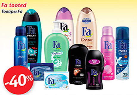Fa tooted  -40%