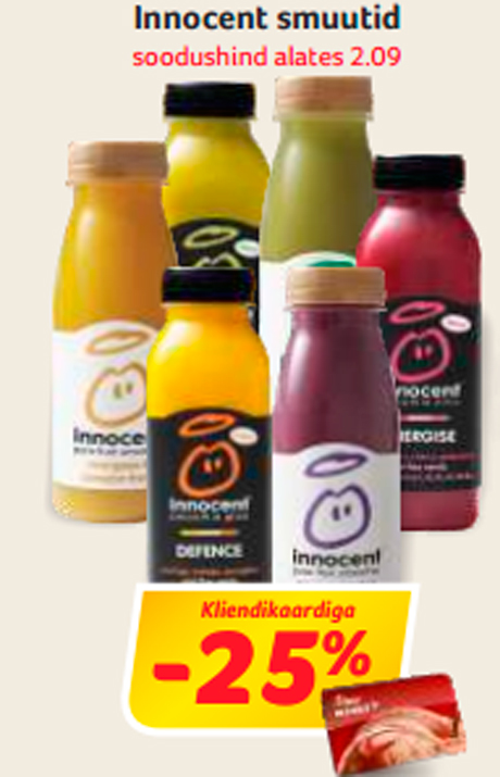 Смузи Innocent -25%