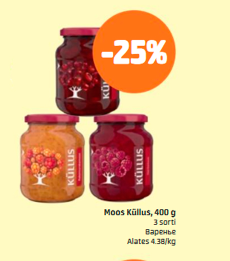 Варенье  -25%