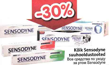 Все средства ао уходу за ртом Sensodyne