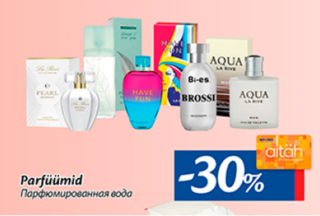 Парфюмерная вода  -30%