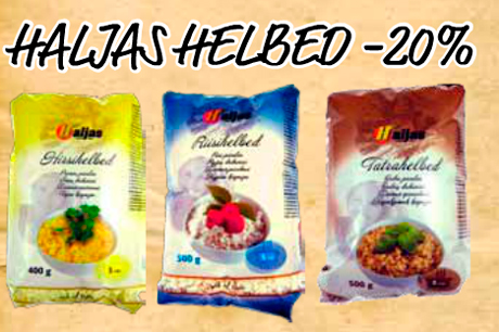 HALJAS HELBED  -20%