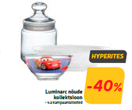 Luminarc nõude kollektsioon  -40%
