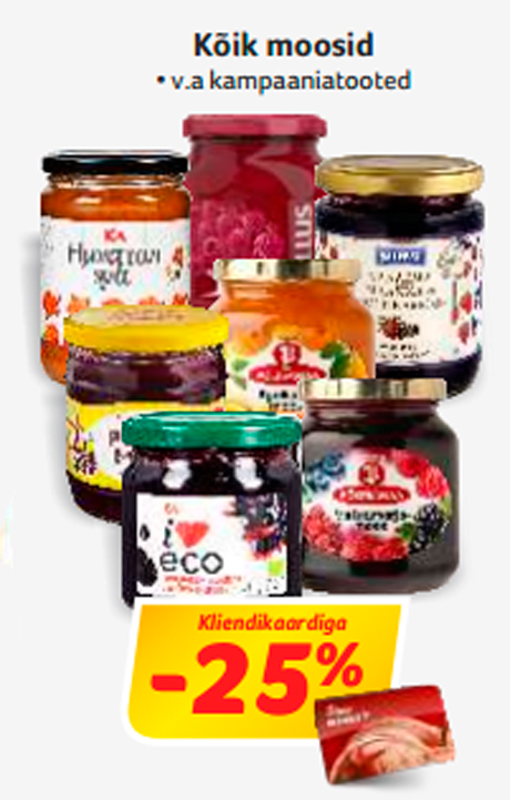Все варенья -25%