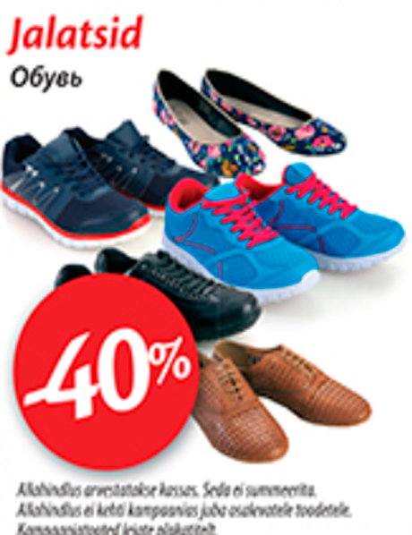 Jalatsid  -40%