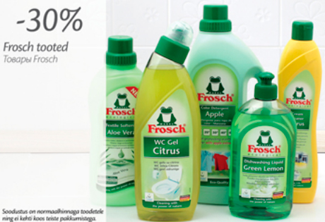 Товары Frosch  -30%