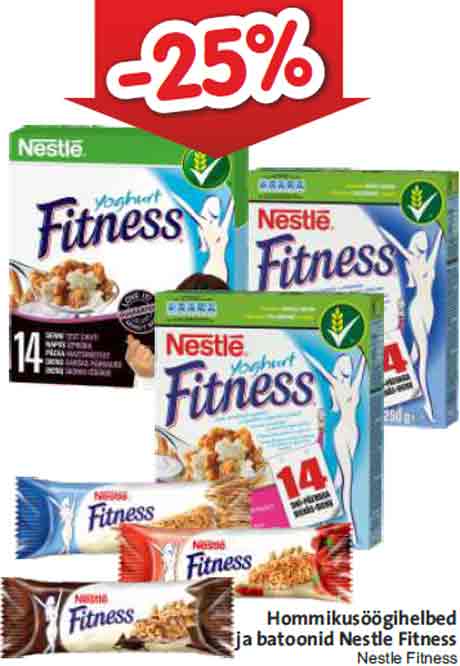 Nestle Fitness  -25%