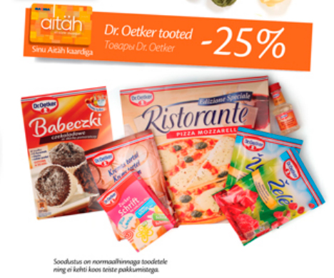 Тьвары Dr. Oetker  -25%