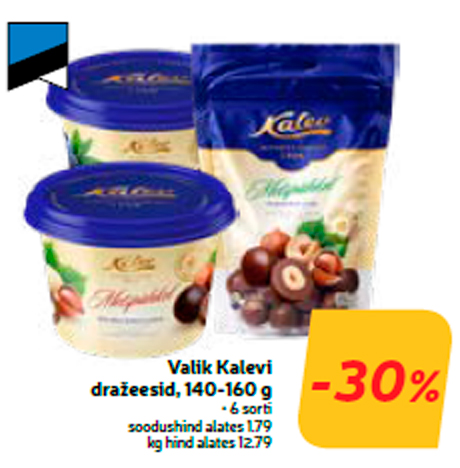 Valik Kalevi dražeesid, 140-160 g  -30%
