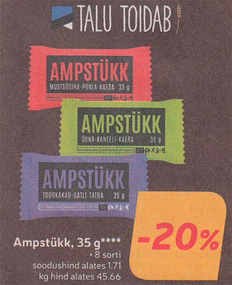 Ampstükk, 35 g (Talu Toidab)  -20%