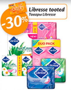 Libresse tooted -30%