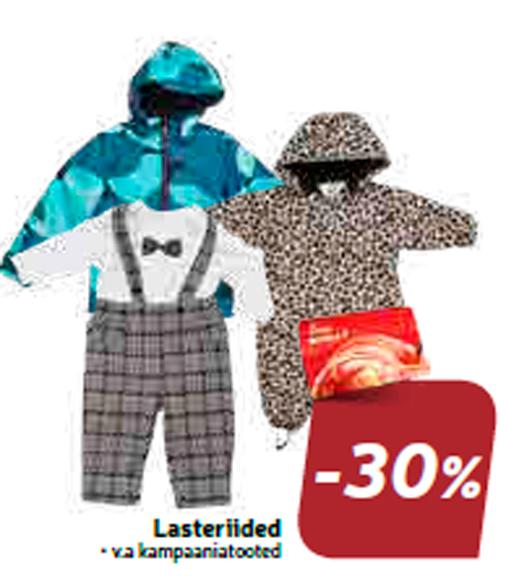 Lasteriided  -30%
