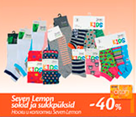 Seven Lemon sokid ja sukkpüksid  -40%