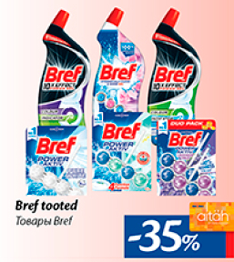 Bref tooted  -35%