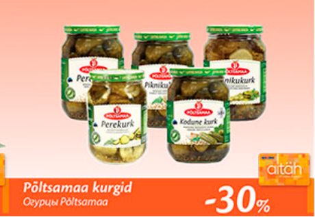 Põltsamaa kurgid  -30%