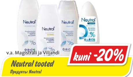 Neutral tooted -20%