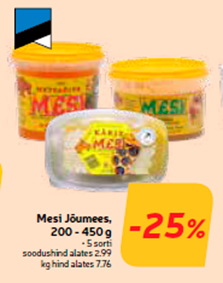 Mesi Jõumees, 200 - 450 g  -25%
